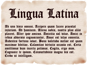 10/09(日)ラテン語教室 10/09(日)ラテン語教室